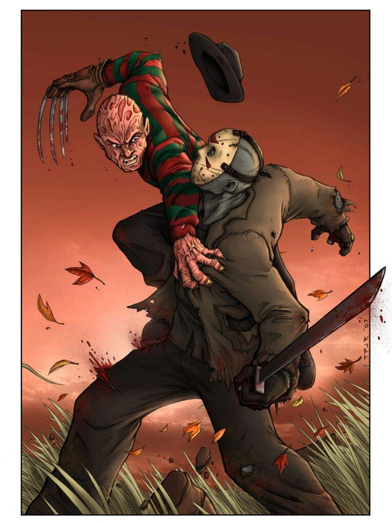 Freddy vs Jason Fan Art #1.