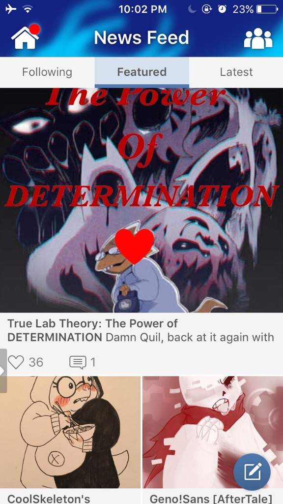 True Lab Theory: The Power of DETERMINATION | Undertale Amino
