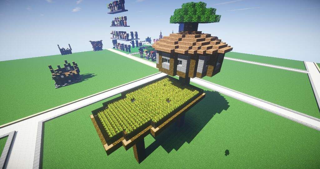 Treehouse Farmhouse Minecraft Amino