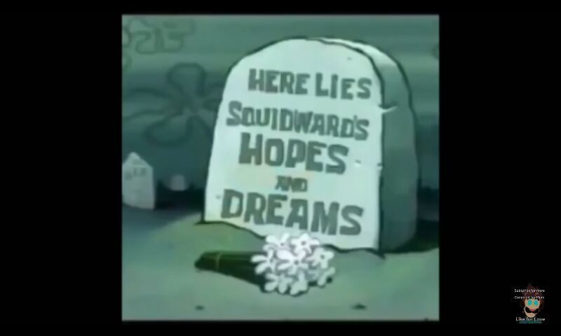 Here Lies Squidwards Hopes And Dreams Undertale Amino