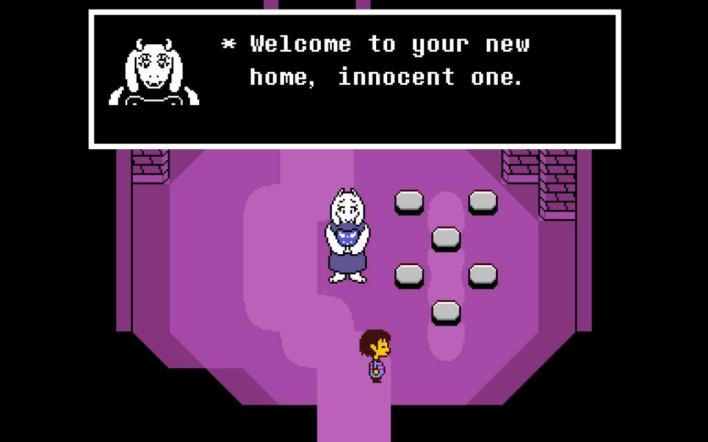 Undertale First Ruins Room