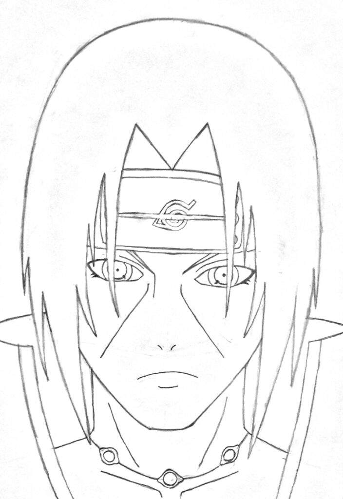 How To Draw Itachi Face How To Images Collection