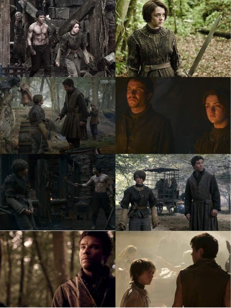 Arya Gendry Thrones Amino