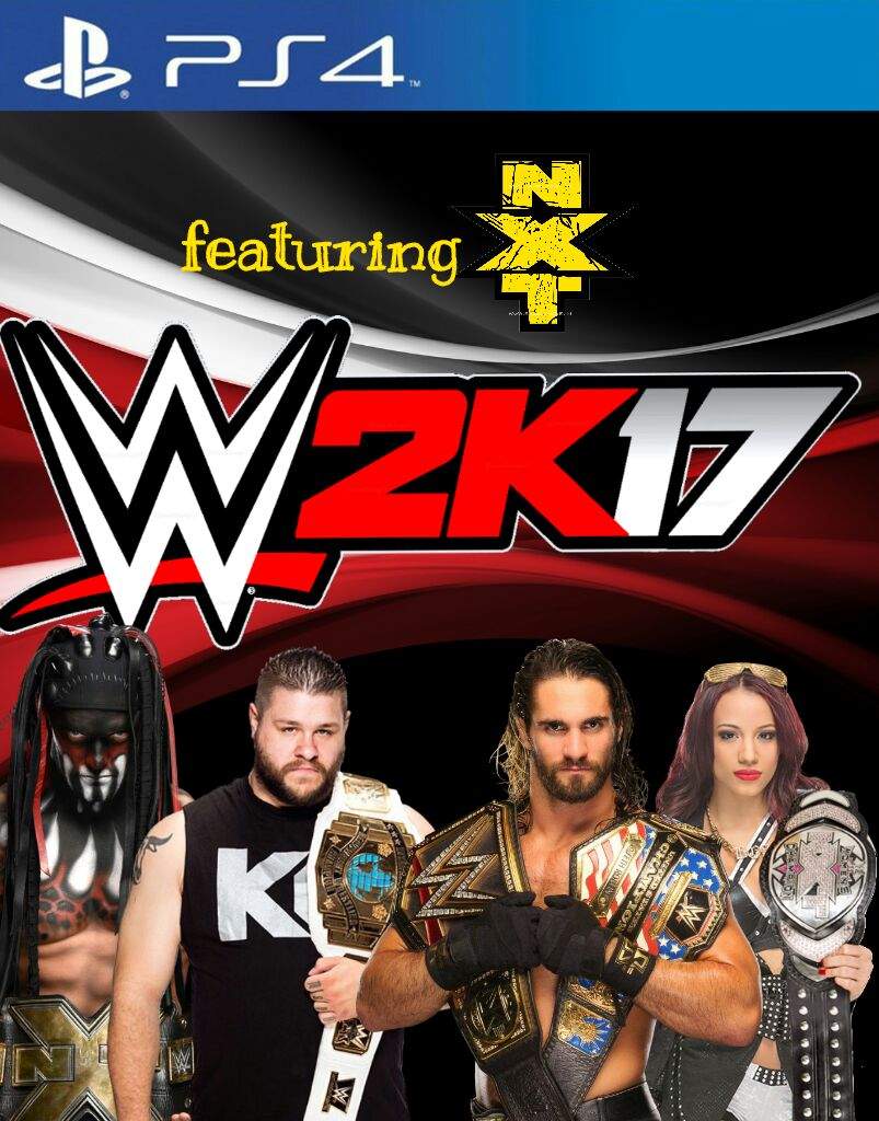 My Custom WWE 2k17 Cover | Wrestling Amino