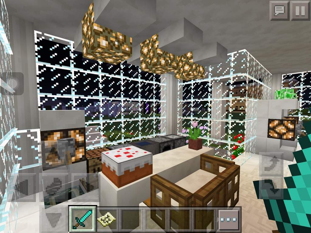 Modern Glass House Build Minecraft Amino