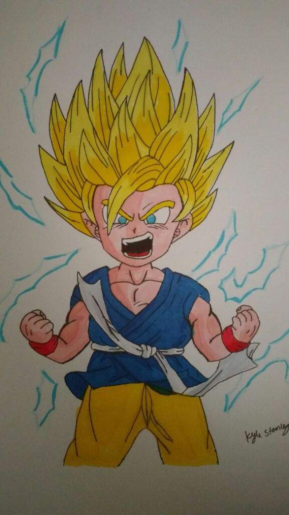 Kid Goku SSJ2 😊 | DragonBallZ Amino