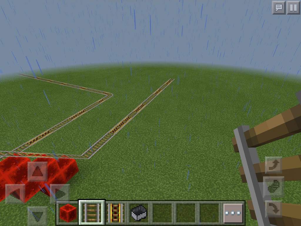 change the direction of powered rails minecraft