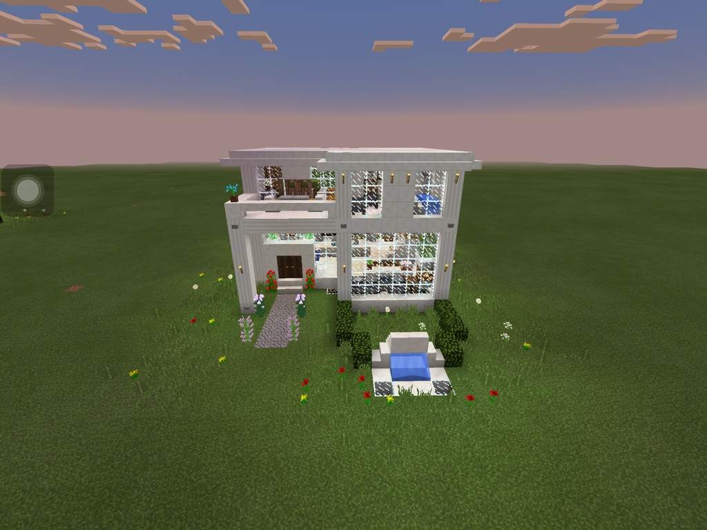 Modern Glass House Build Minecraft Amino