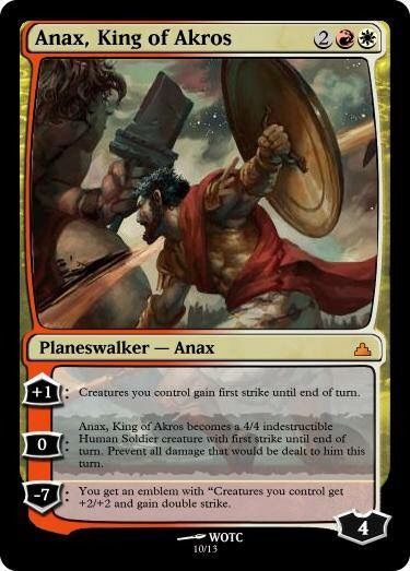 Theros MTG Anax and Cymede X 4 