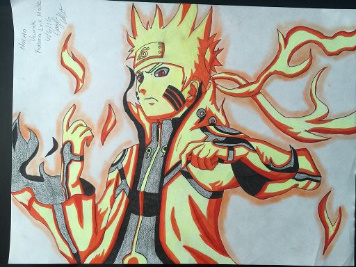 Naruto Kurama Link Mode | Art Amino