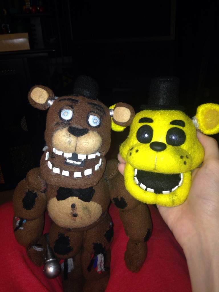 Fnaf 1 Golden Freddy Test Head Crafty Amino - 