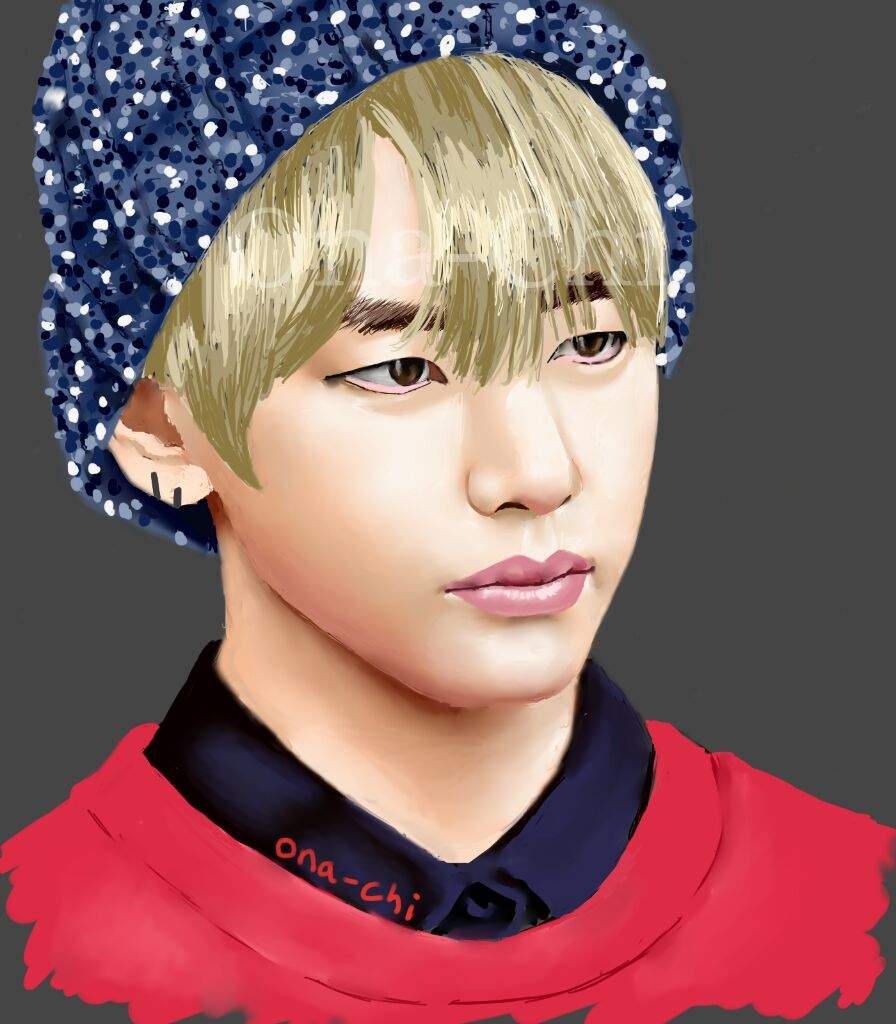 Digital Taehyung Fanart and anime style sketches | K-Pop Amino