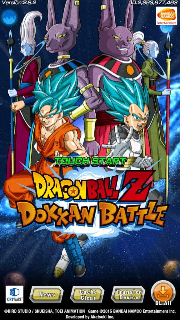 New dokkan battle login screen | DragonBallZ Amino