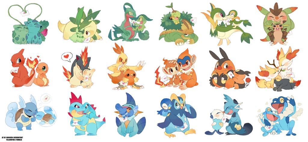 Top 7 Favorite Starter Pokemon (Final Evolution) | Pokémon Amino
