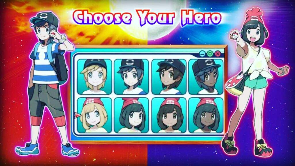 Pokemon Sun And Moon Character Customization Pokemon Amino