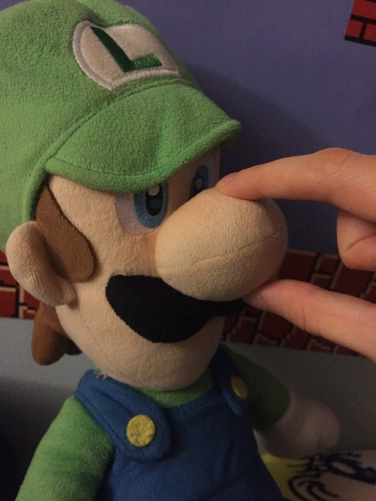 giant luigi plush