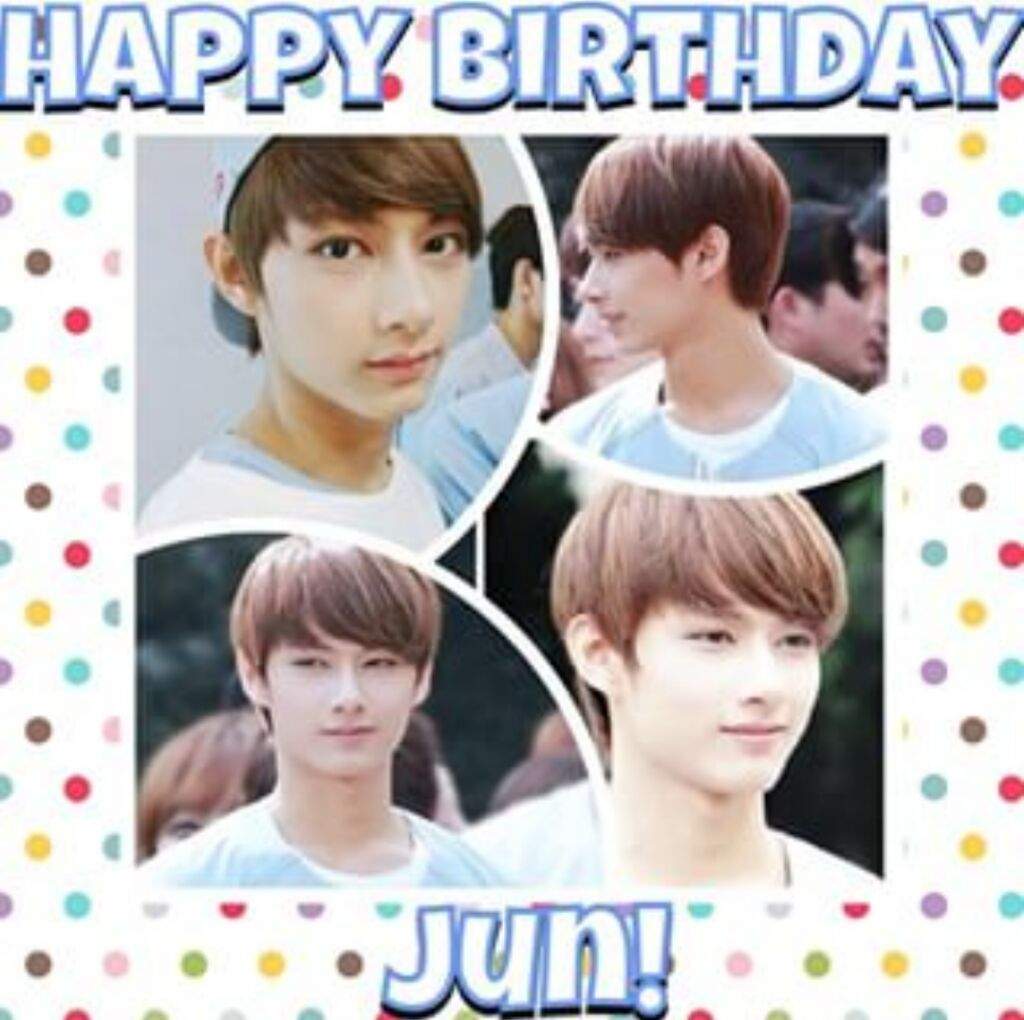 Happy birthday jun | K-Pop Amino