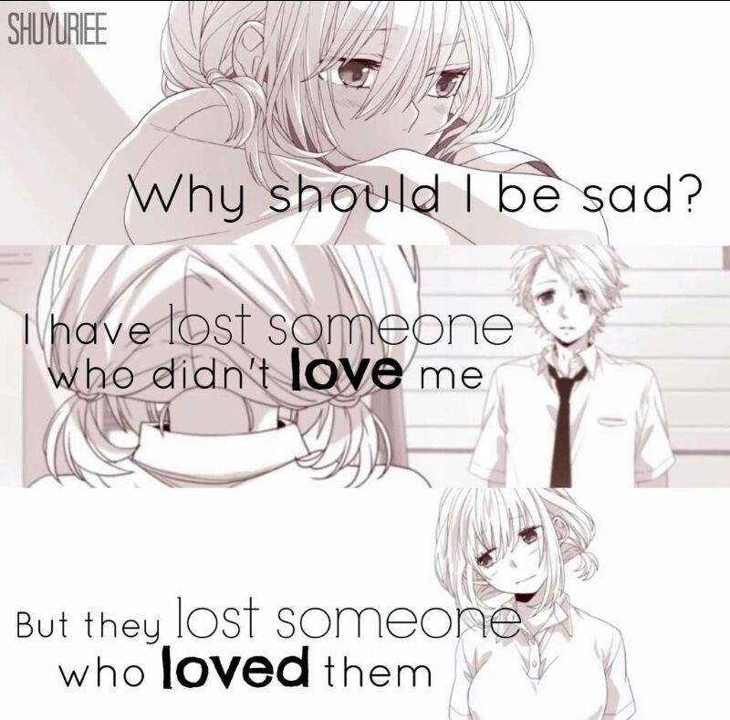 Why should I be sad? | Anime Amino