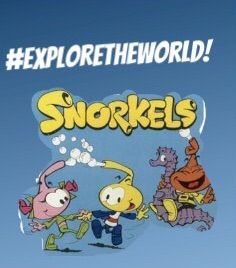 the cartoon snorkels