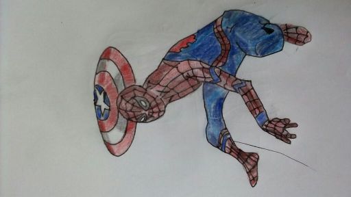 Dibujo de spider man civil war | •Cómics• Amino