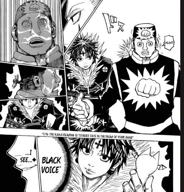 hxh manga hisoka vs chrollo