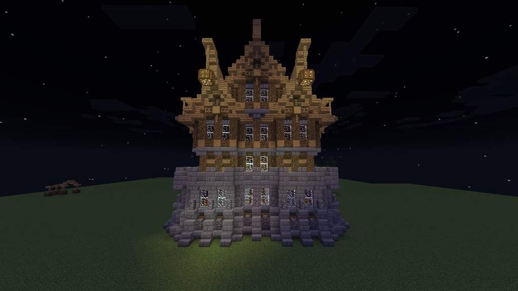 Medieval manor build!•~ | Minecraft Amino