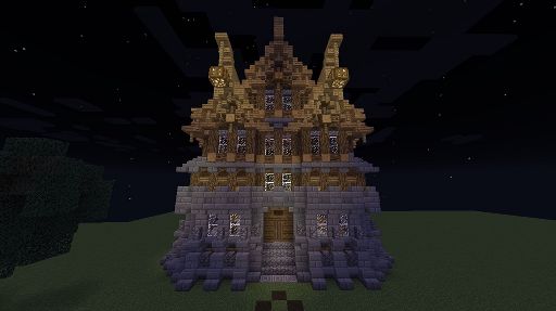 Medieval manor build!•~ | Minecraft Amino