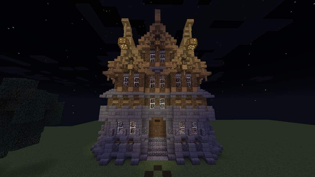 Medieval manor build!•~ | Minecraft Amino