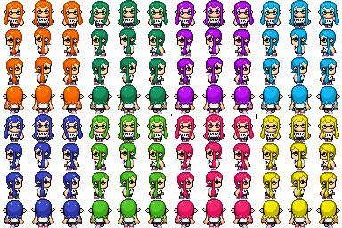 Splatoon gameboy rpg version | Splatoon Amino