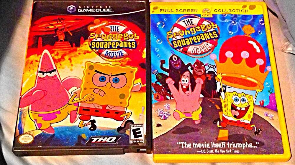 the spongebob squarepants movie gamecube