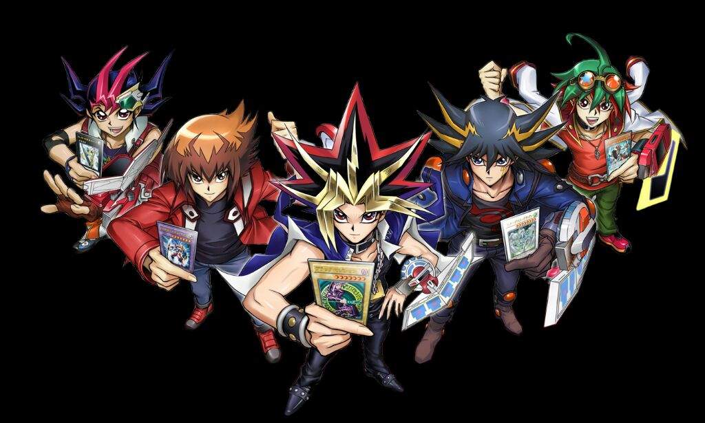 Creating new ideas to make new Yugioh and all the protagonist are all diffe...