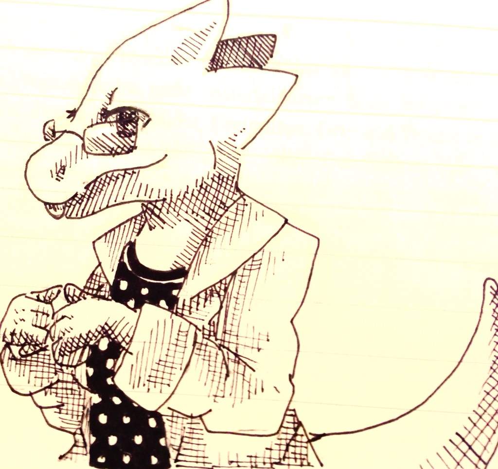 Alphys fanart.