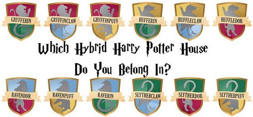 Which hybrid harry potter house do you belong in? | Harry Potter Amino