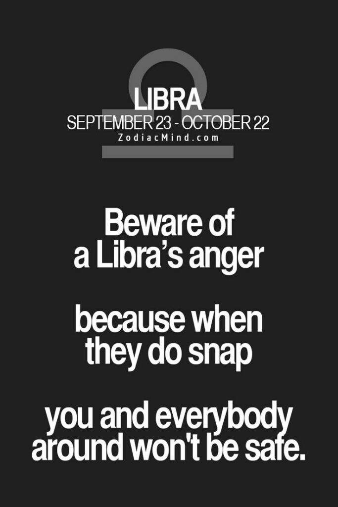 Don't mess with Libra 💪🌹💞 | Anime Amino