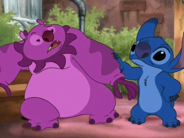 All Stitch had to do was basically tell him no and he stopped... 