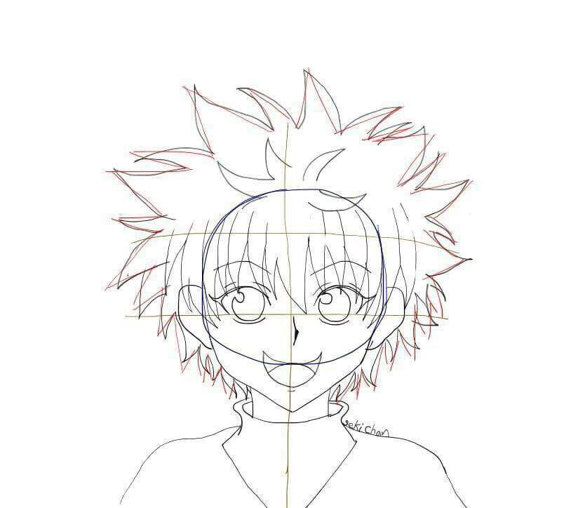 Tutorial Drawing Killua | Wiki | Hunter x Hunter Amino