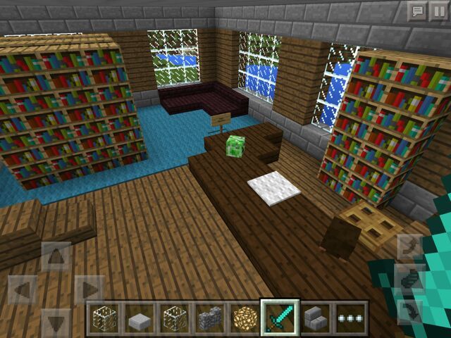 ⭕Building with Nicaduck!⭕📚Library!📚⭕ | Minecraft Amino