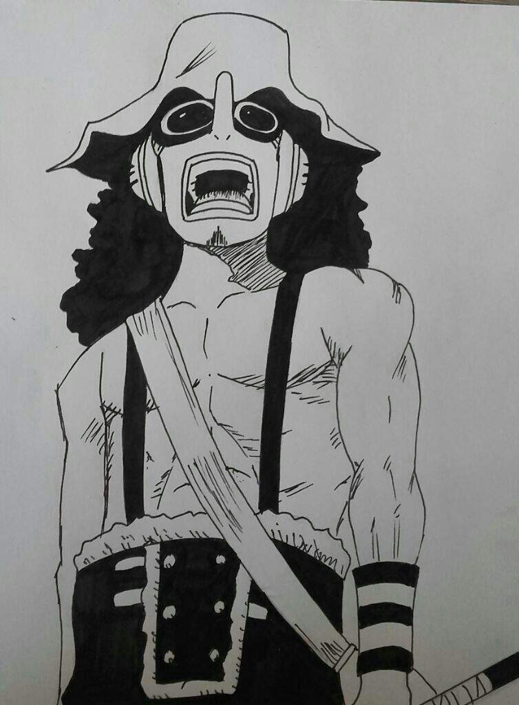 Usopp Drawing | One Piece Amino