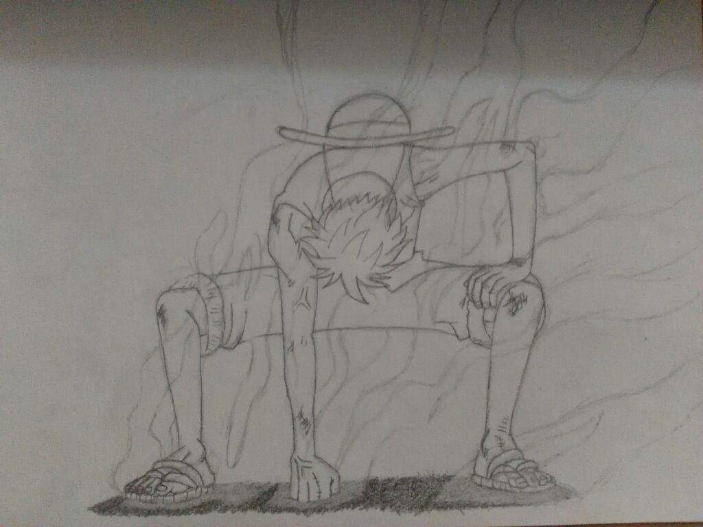 Monkey D Luffy Second Gear Drawing Anime Amino