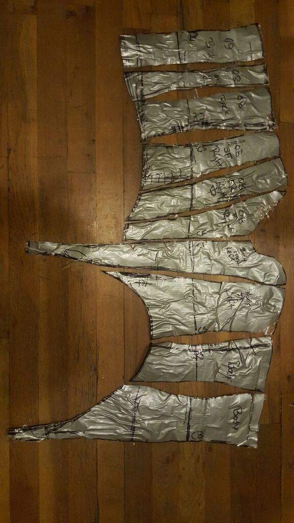 How to make a custom corset pattern using duct tape | Cosplay Amino