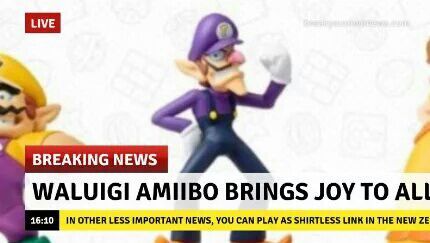 waluigi amiibo smash ultimate