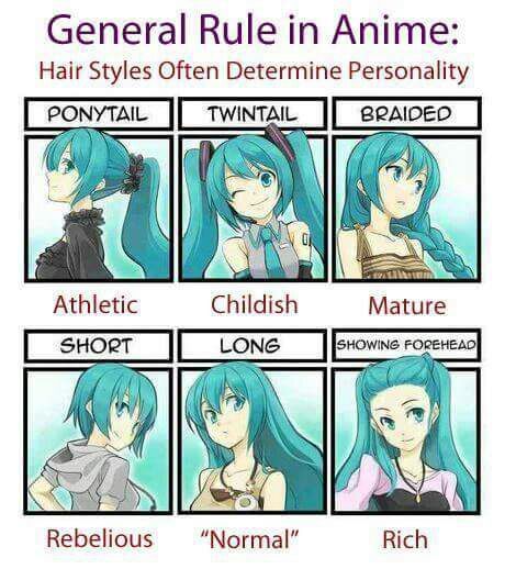 My Different Types Of Hairstyles Anime Amino