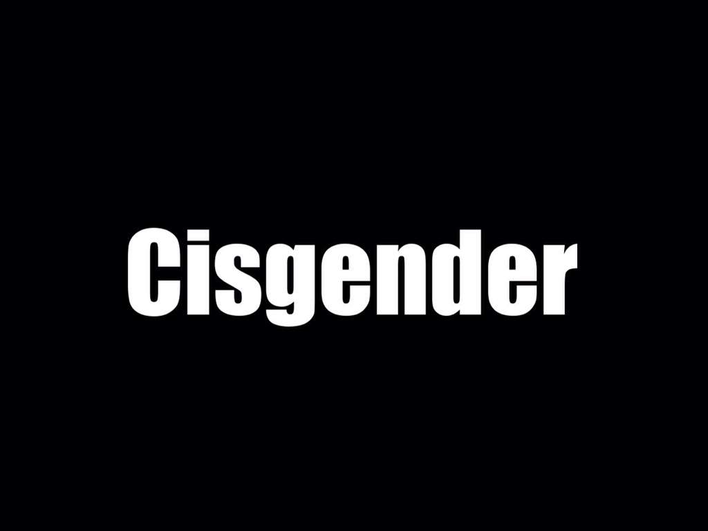 cisgender-wiki-lgbt-amino