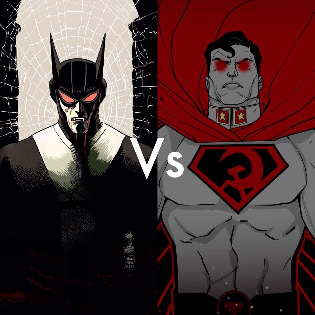 Batman (Kirk Langstrom) vs Superman (Red Son) | Comics Amino