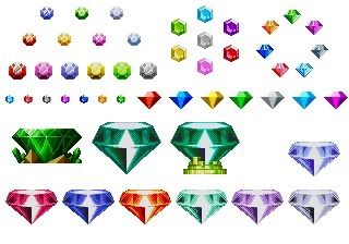 emeralds chaos sprites hyper knuckles orion