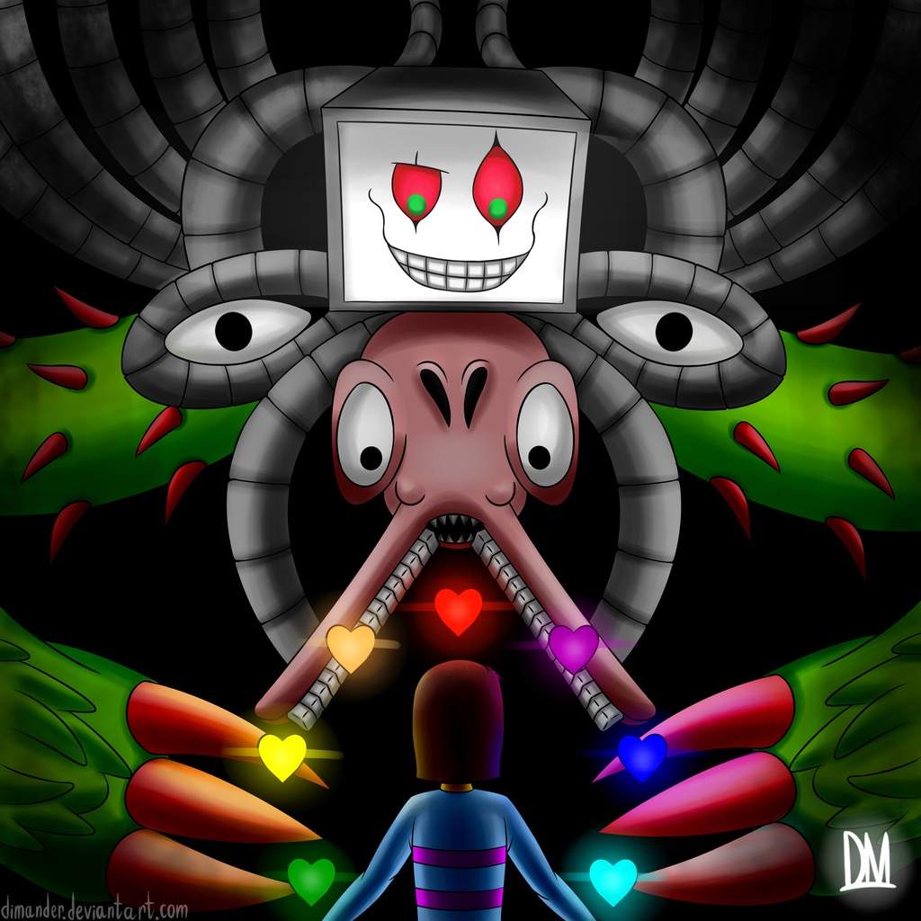 Which Boss Is Harder Omega Flowey Or Undyne The Undying Undertale Amino
