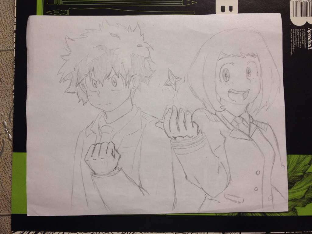 Deku and Ochako fanart | Anime Amino