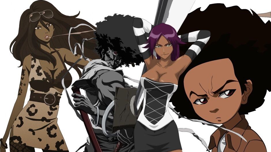 Black Anime Characters Pfp - Pin by Anatomical Tragedy on Black hair