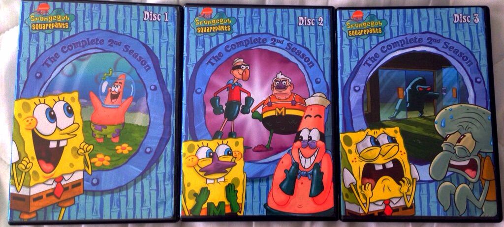 The Cartoon Revue: SpongeBob SquarePants: DVD Reviews of Seasons 1-3 ...