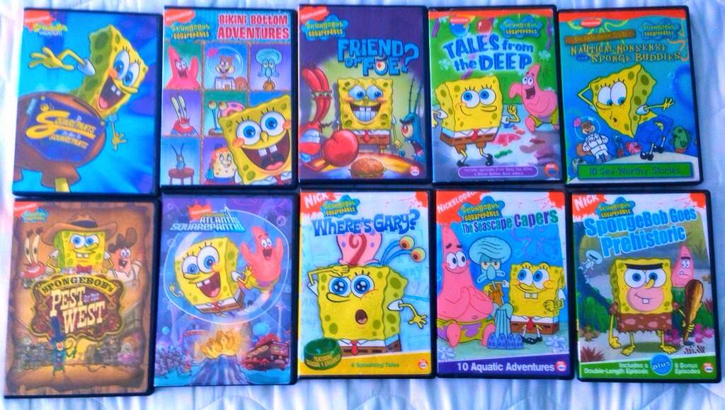 The Cartoon Revue: SpongeBob SquarePants: Seasons 1-3 Review | Cartoon ...